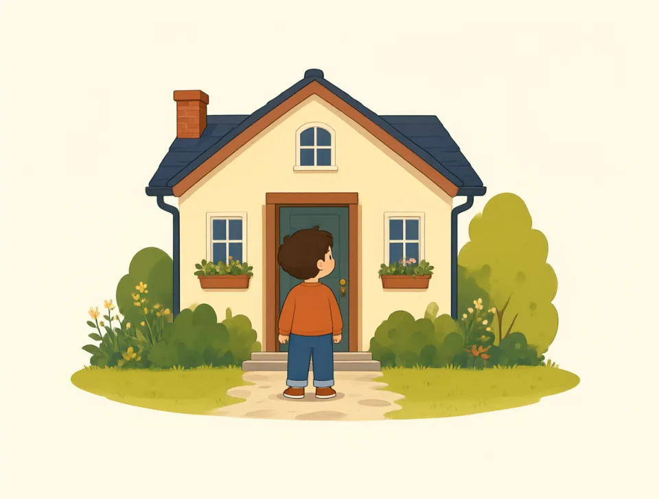 outside